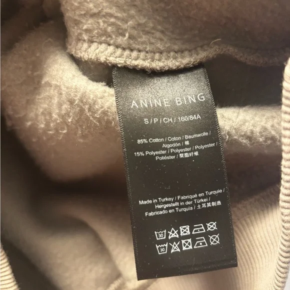 Anine Bing Olive Sweatshirt - Picture 4 of 5